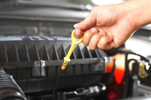 Заполнение новой порции масла и проверка уровня