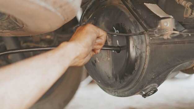 Процедура натяжения и фиксации тросика