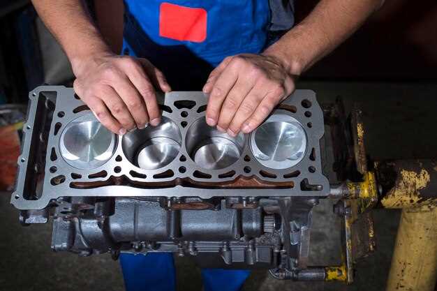 Очистка и обработка поверхности блока двигателя