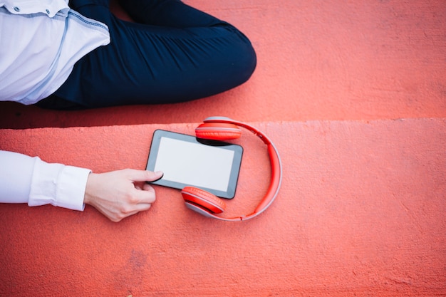 Включение усилителя и проверка переключателей