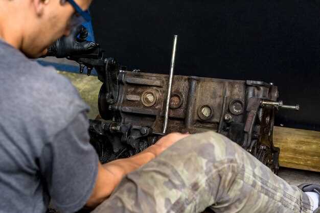 Очистка поверхности блок-картере и ГБЦ перед затяжкой