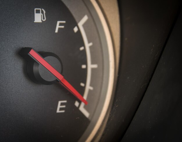 Текущие показатели давления в системе топлива