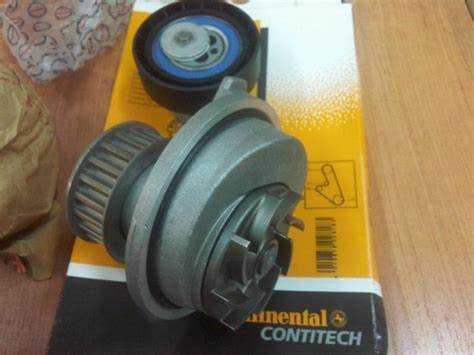 Очистка и подготовка посадочного места для новой помпы