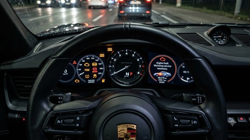 Почему Porsche не заводится после появления ошибок электроники и что проверить